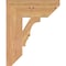 Ekena Millwork Balboa Slat Smooth Bracket, Western Red Cedar, 5 1/2"W x 18"D x 22"H BKT06X18X22BOA06SWR - alternate 3